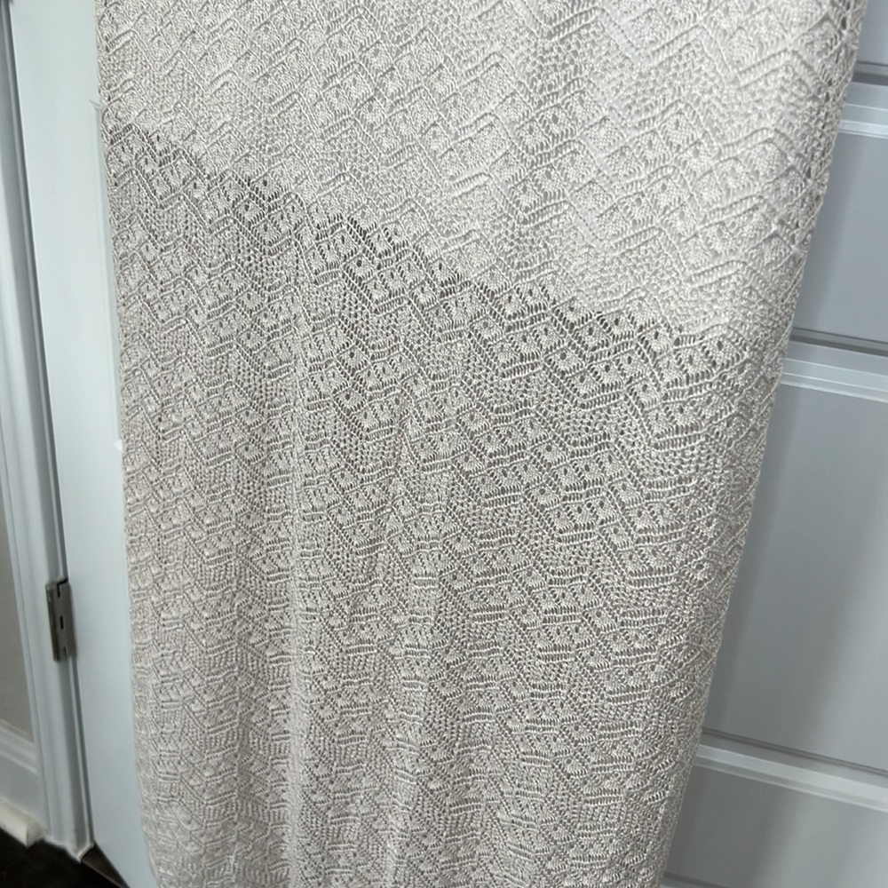 nwt HOUSE of HARLOW REvOLVE Lace Eyelet Crocheted Knit Dress - Picture 7 of 10
